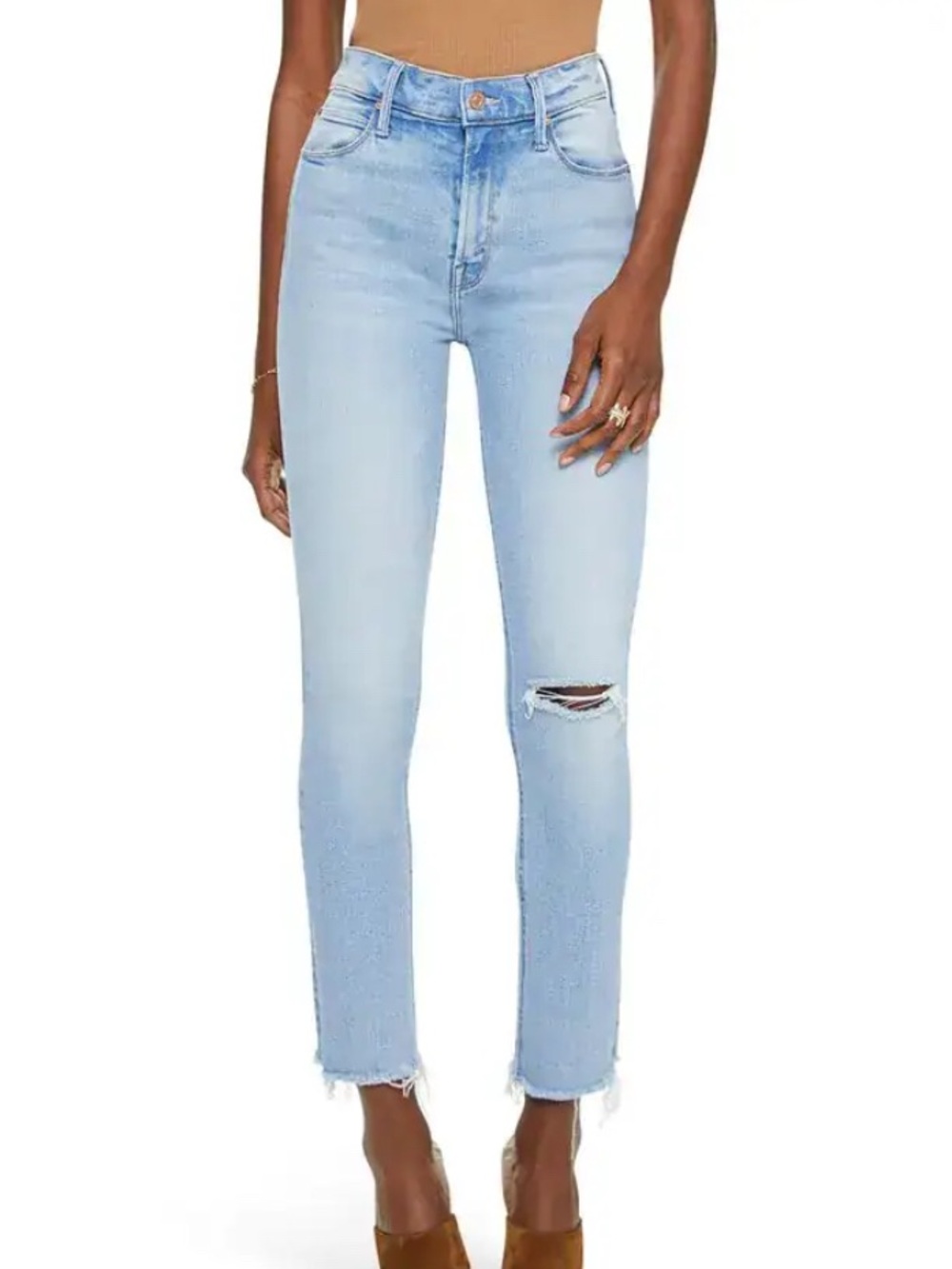MOTHER Light blue straight Jeans (NEW WITH TAGS) Size 31